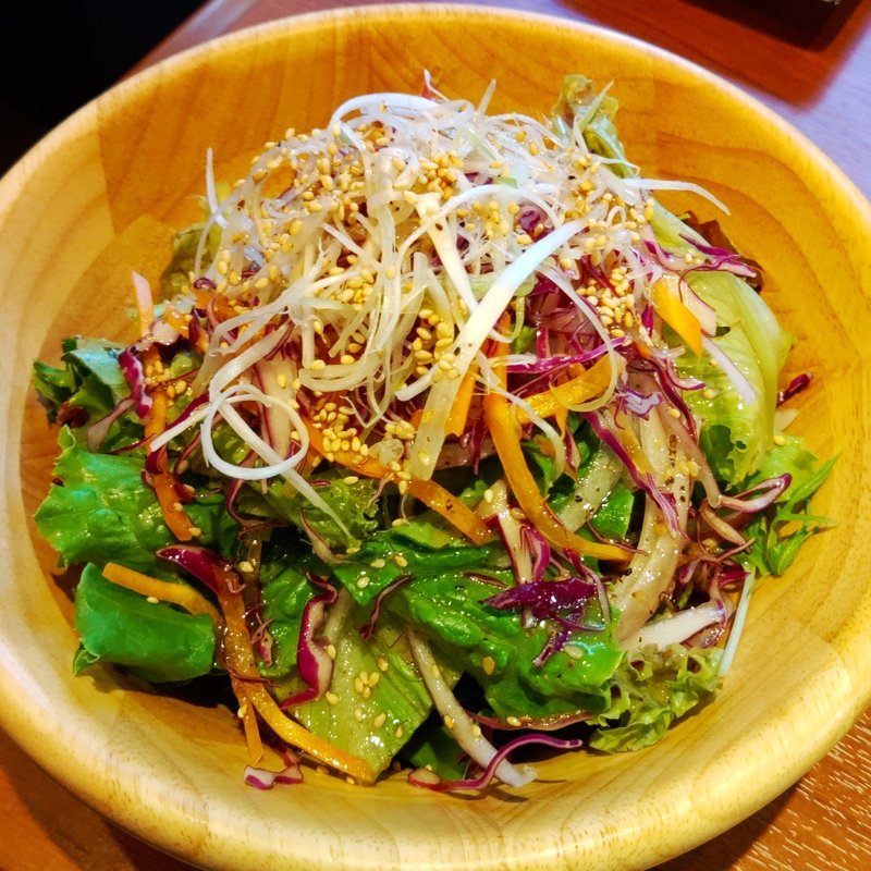 チョレギサラダ(焼肉酒場新世界
)