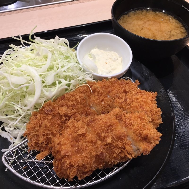 ささみかつ定食(松乃家 JR尼崎店 )