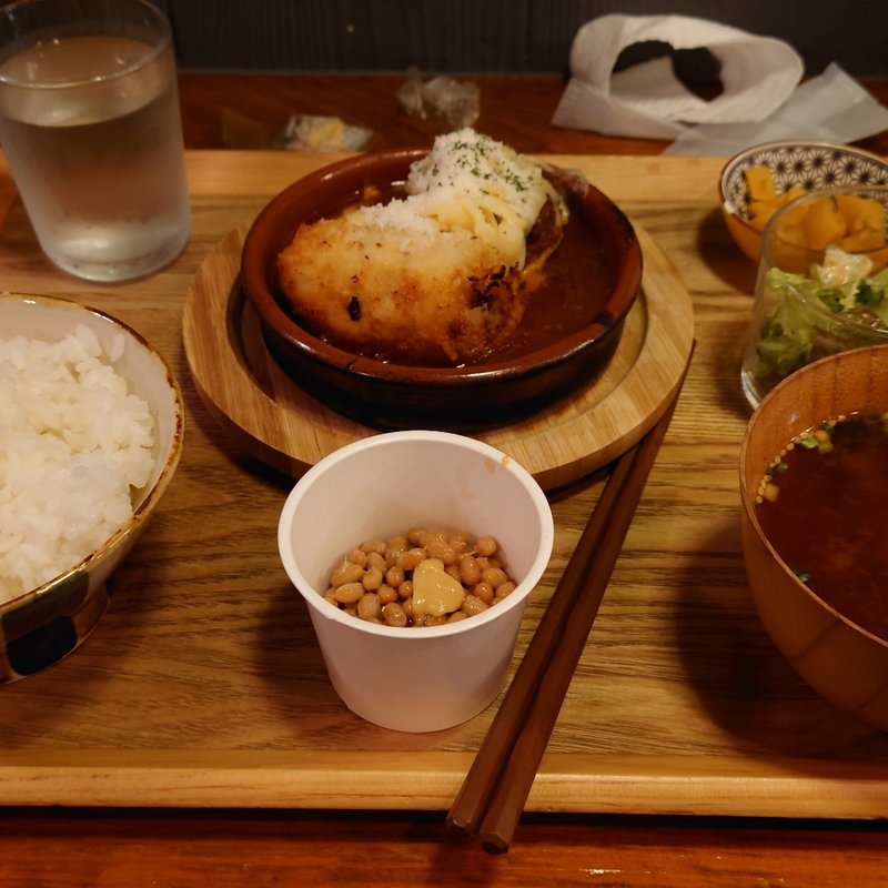 ハンバーグランチ(あさり食堂)