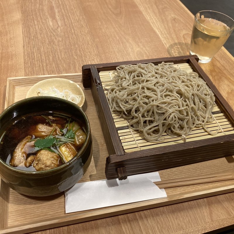 辛味鷄せいろ(手打ち蕎麦 欅)