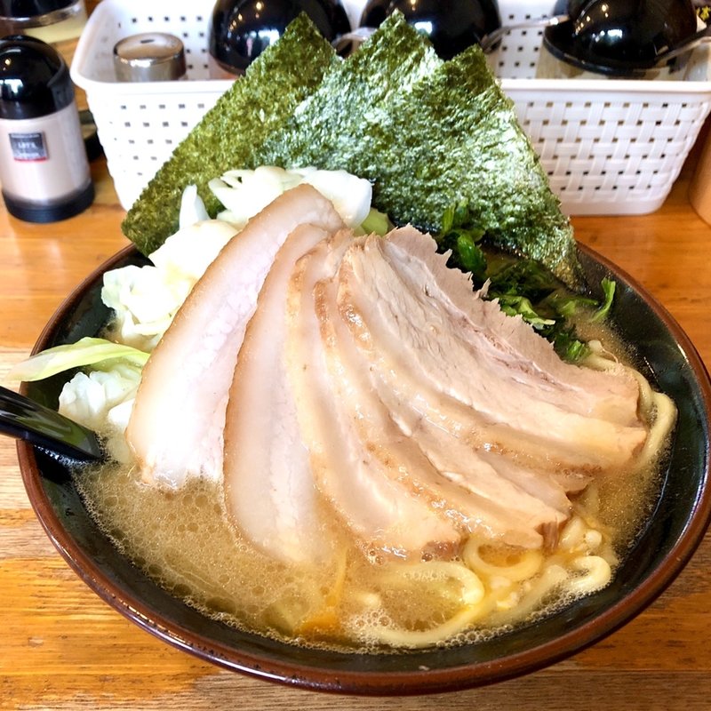 とき卵チャーシューメン＋キャベツ(ラーメン大山家 （おおやまや）)