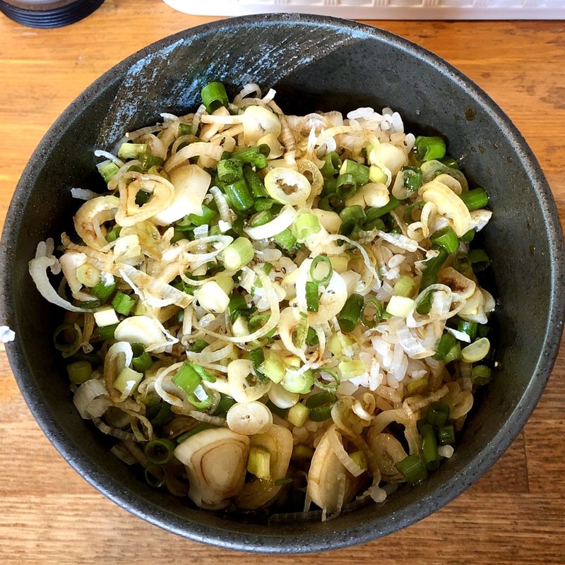 ネギめし(ラーメン大山家 （おおやまや）)