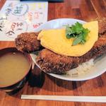 とろとろ玉子の角煮カツ丼（ダブル）(炉端バル さま田)