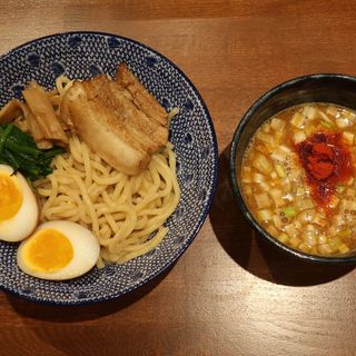 辛つけ麺(ラーメン赤組城見町店)