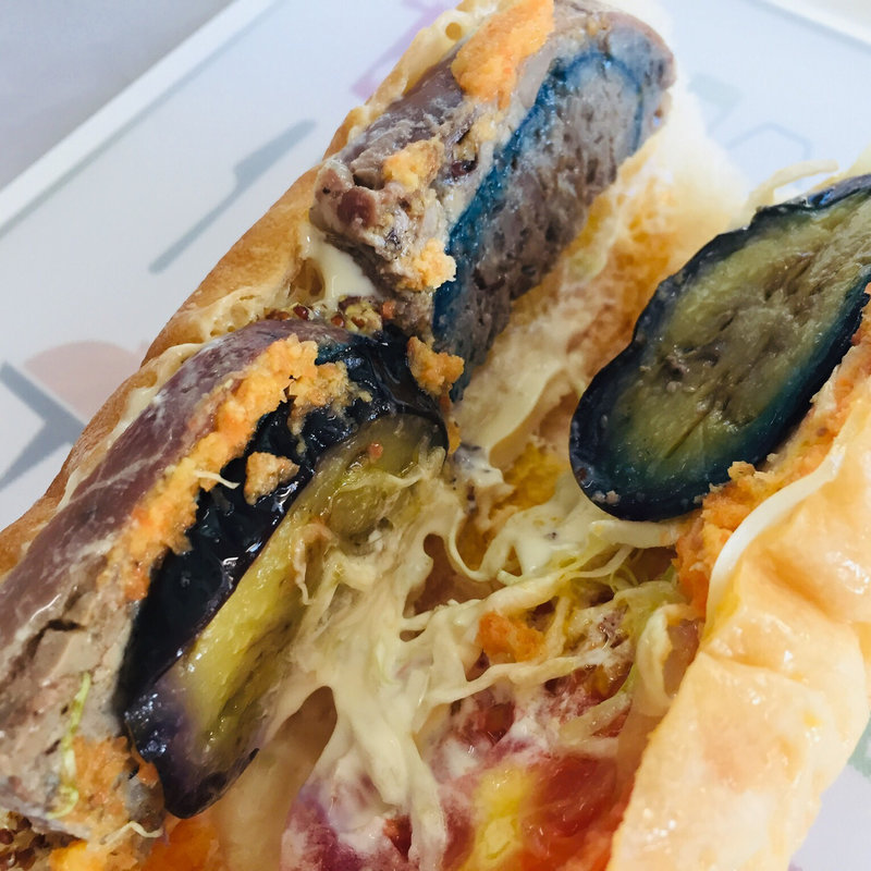 ナスと田舎パテのサンドイッチ(Kitchenピエロ)