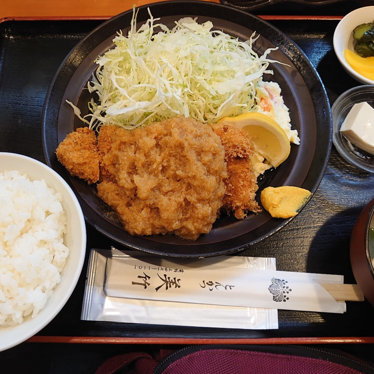 おろしとんかつ定食(とんかつ美竹)の口コミ一覧 | No.1のメニューが