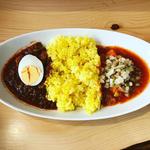あいがけカレー（ドロワット＋トマトマごはん） 