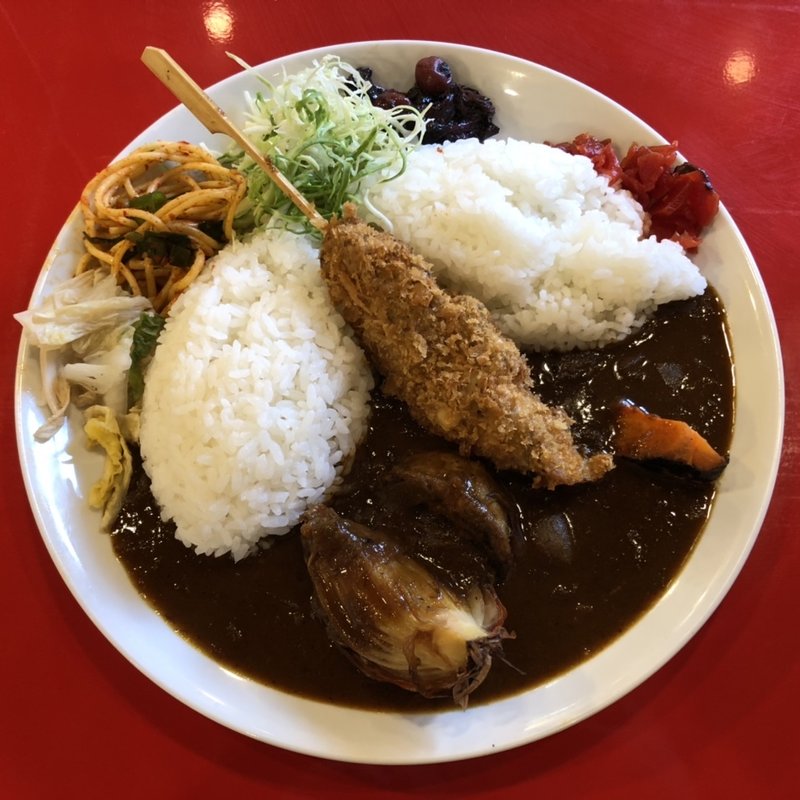 スパイシーまぐろカツカレー(東印度カレー商会 築地場外店 )