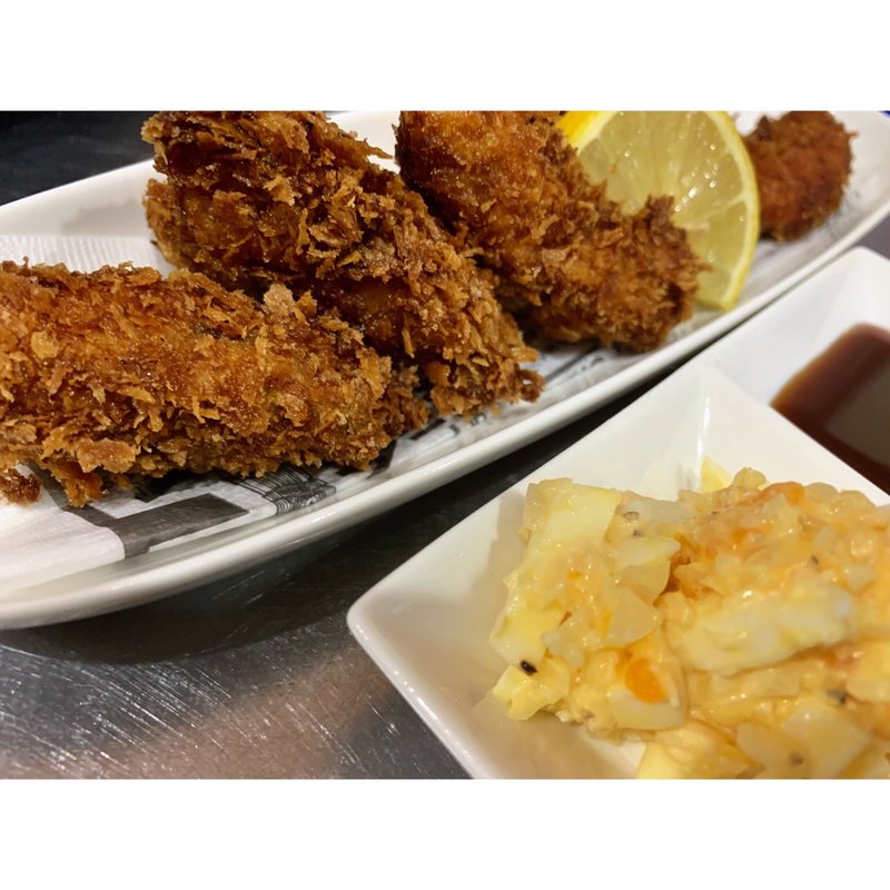 本日のおすすめ　カキフライ(おうちごはん わりかん)