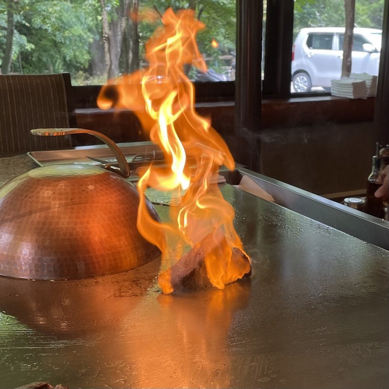 レディースステーキコース(鉄板焼きステーキ　一ツ葉ミヤチク)