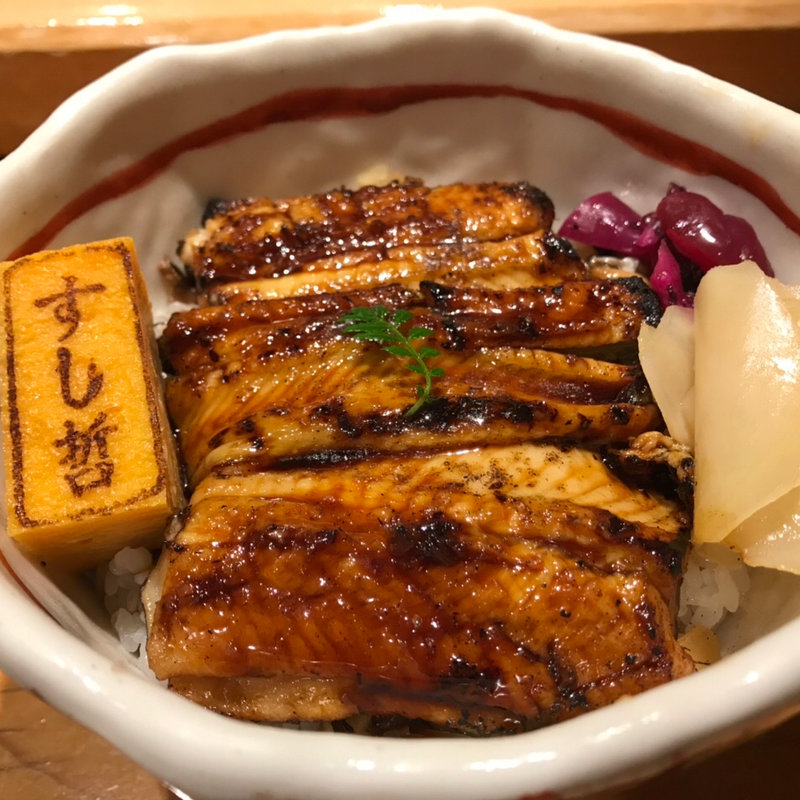 あなご丼(塩釜すし哲　S-PAL仙台店)