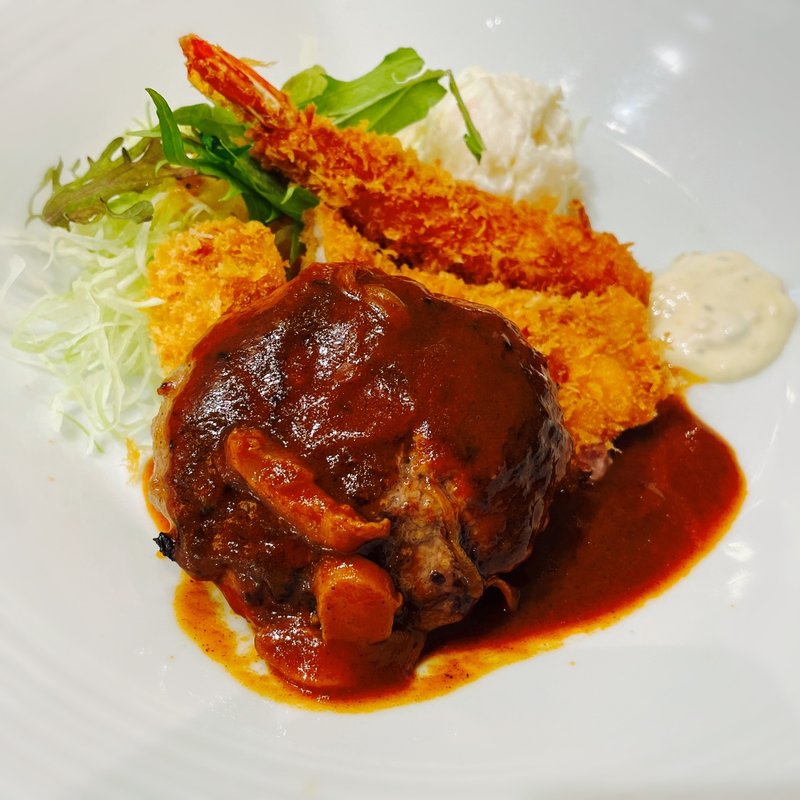 ミツヤランチセット(心斎橋ミツヤ ホワイティ梅田店)