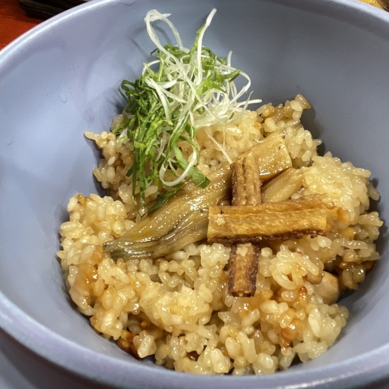 鶏と穴子の炊き込み(バラック ディー.エム竹末 （BARRACK D.M竹末）)