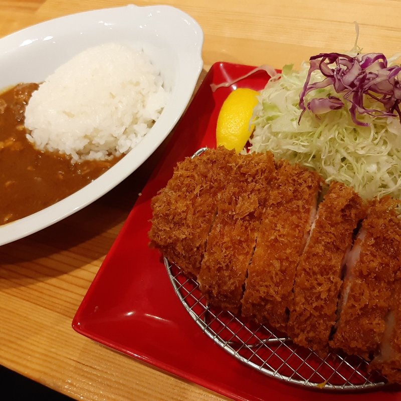 上ロースカツカレー(とんかつ檍のカレー屋 いっぺこっぺ 芝大門店)