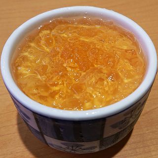 和風ジュレの冷製茶碗蒸し(スシロー 新川崎スクエア店)