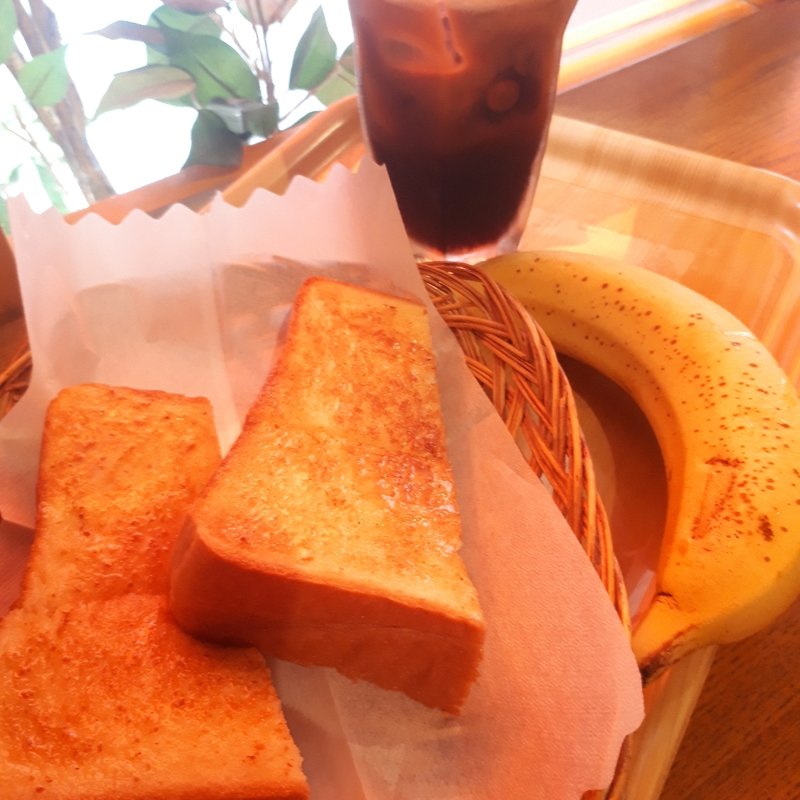 モーニングセットバナナ(GOTTE'S CAFE)