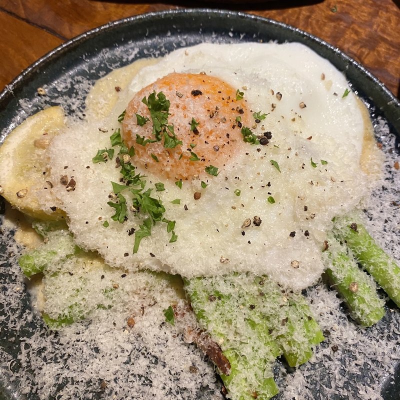 アスパラのレモンバター焼き(雛家 中野店)