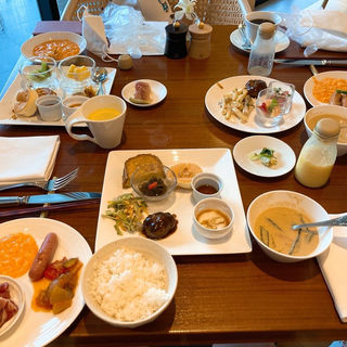 朝食ビュッフェ(ハレクラニ沖縄　SHIROUX)