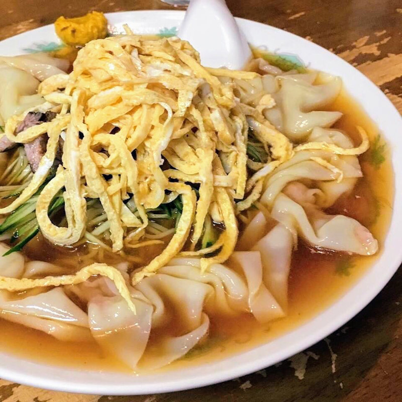 冷し中華ワンタンメン(わんたんや )