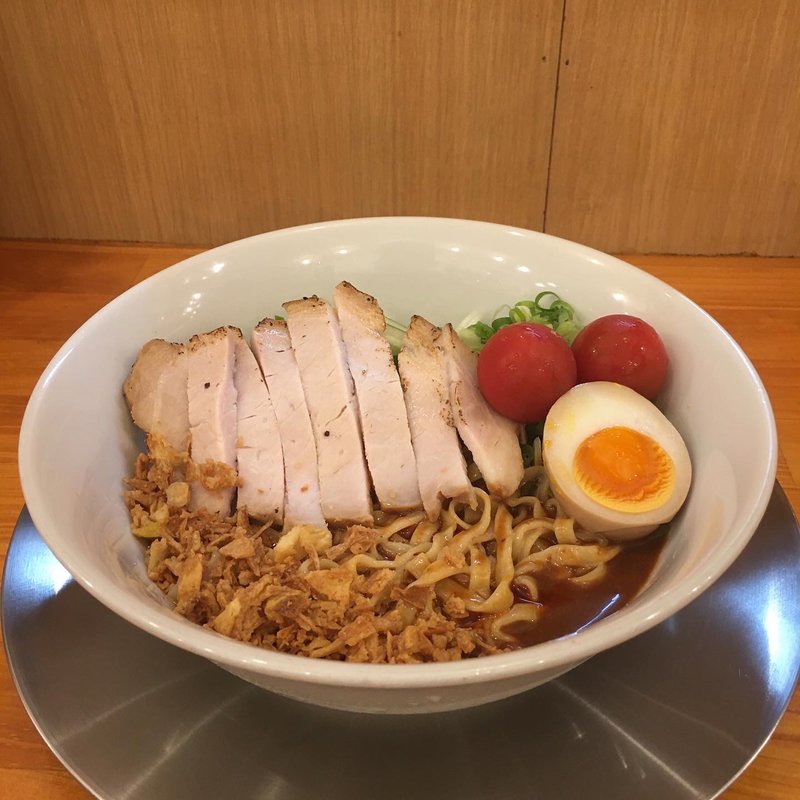 豆味噌ベースの冷やし中華(期間限定)(九六亭)