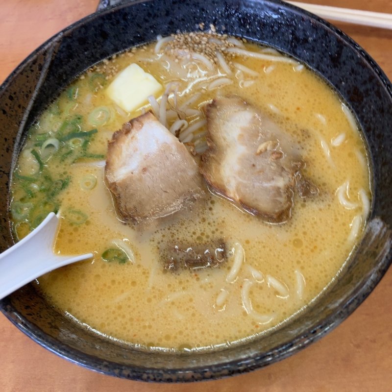 味噌ラーメン(東龍軒 日明本店)