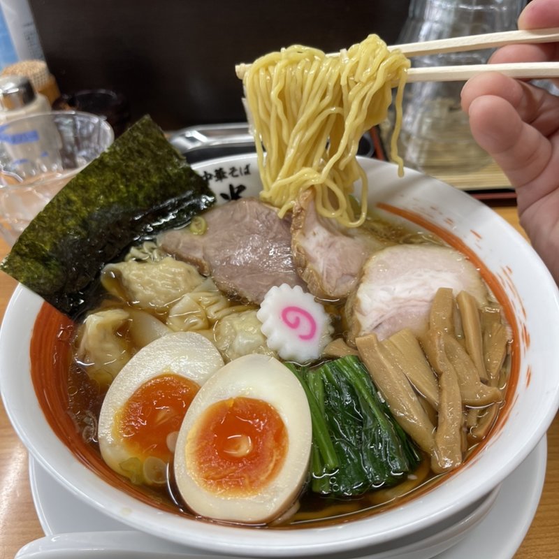 特醤油そば(中華そば 半ざわ)