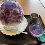 紫陽花氷(文の助茶屋 名古屋JRタカシマヤ店)