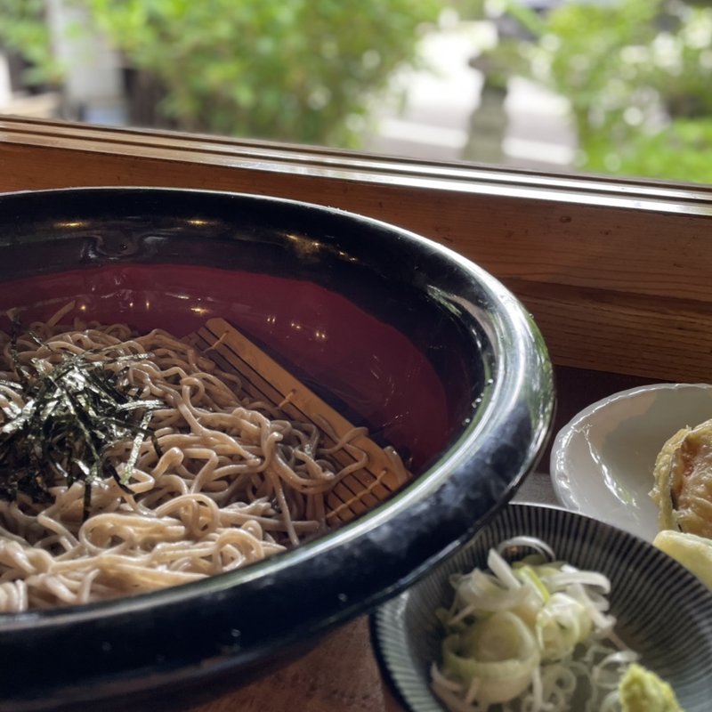 天ぷらそば(不動茶屋 （ふどうちゃや）)