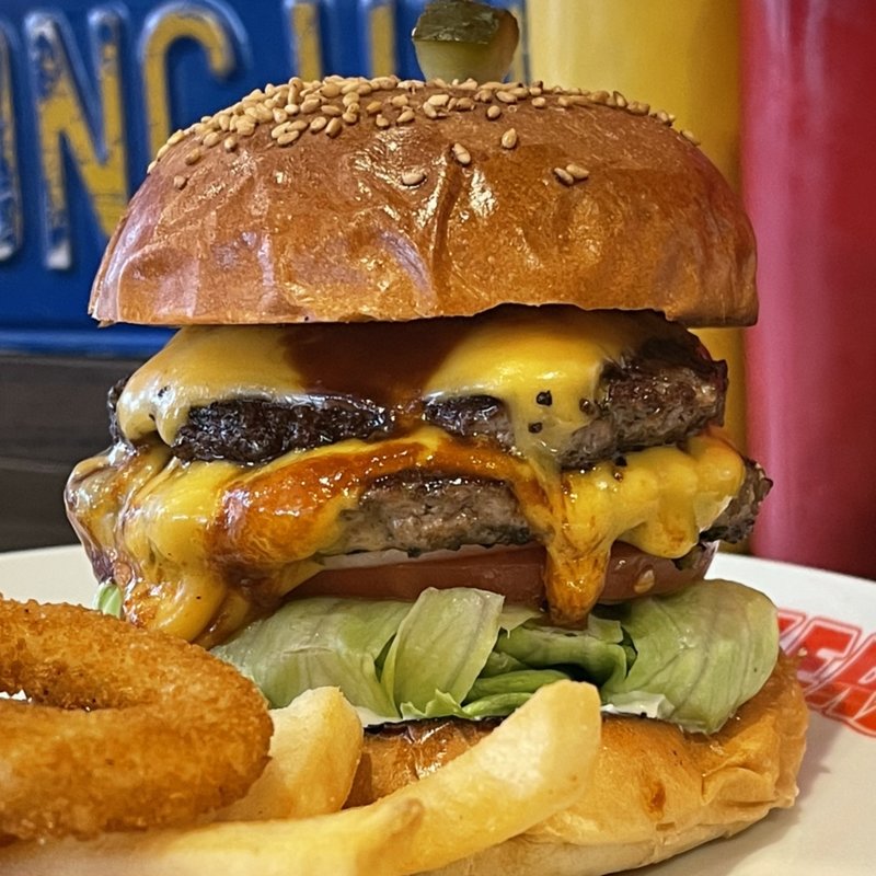 ダブルチーズバーガー(ブラザーズ 人形町本店 （BROZERS'）)