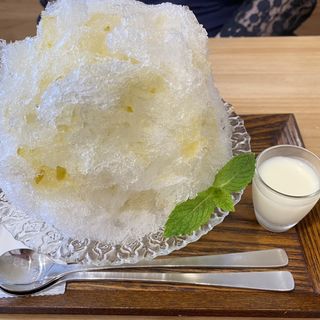 うめみぞれ(かき氷店 ミゾレヤ （shaved ice & cafe mizoreya）)