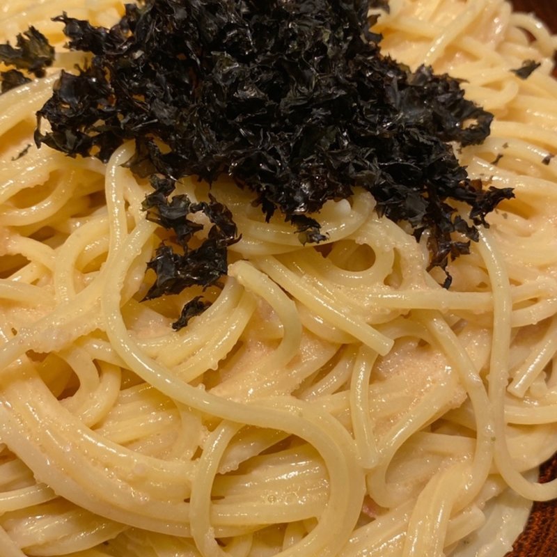 たらこスパゲティ(壁の穴 そごう横浜店)