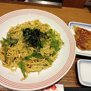 梅肉と鶏むね肉の冷やしまぜめん(リンガーハット TOKYO PREMIUM 日比谷シャンテ店)