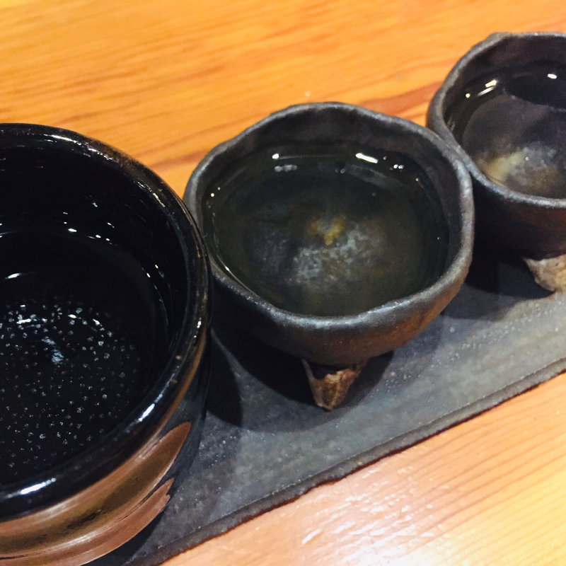 森伊蔵、魔王、村尾 飲み比べセット(焼鳥 眞田 )