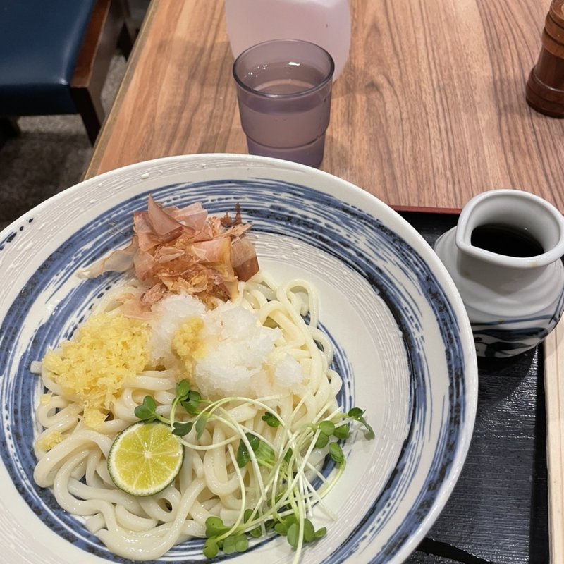 ぶっかけうどん(若菜そば 阪急西宮北口店)