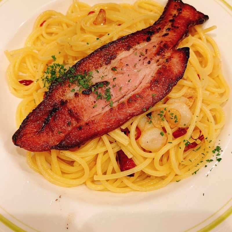 アーリオオーリオ　ベーコントッピング(あるでん亭　新宿住友ビル店)