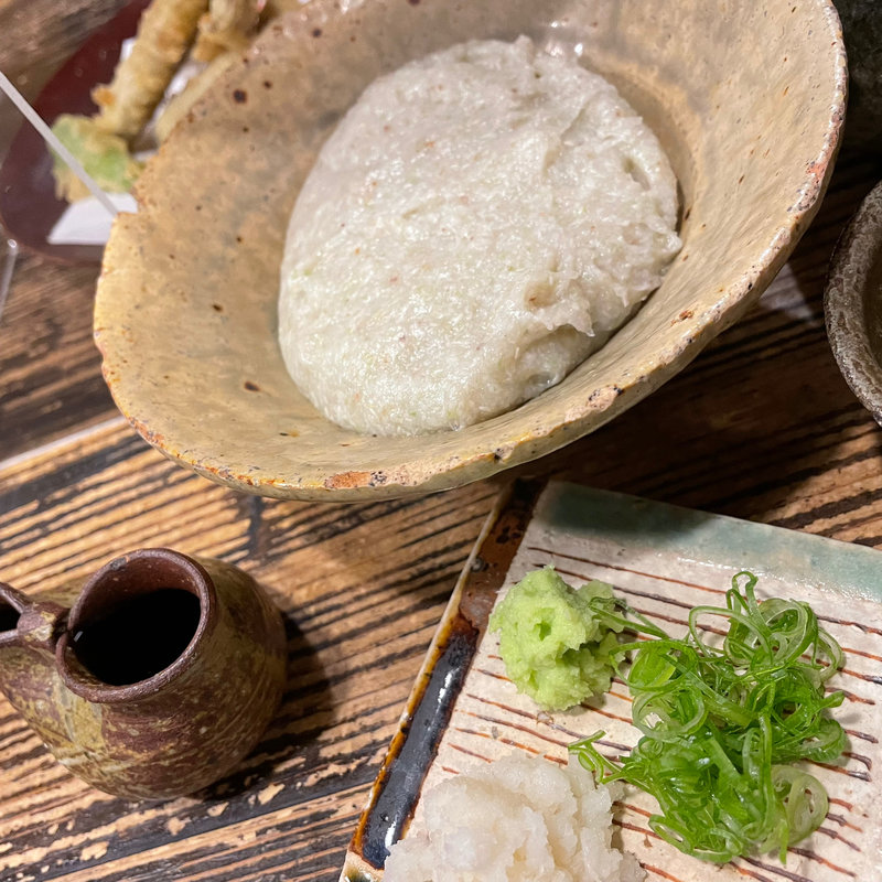 手挽きそばがき(蕎麦人 秋)