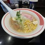 ガーリックバター塩ラーメン(柳麺まる重)