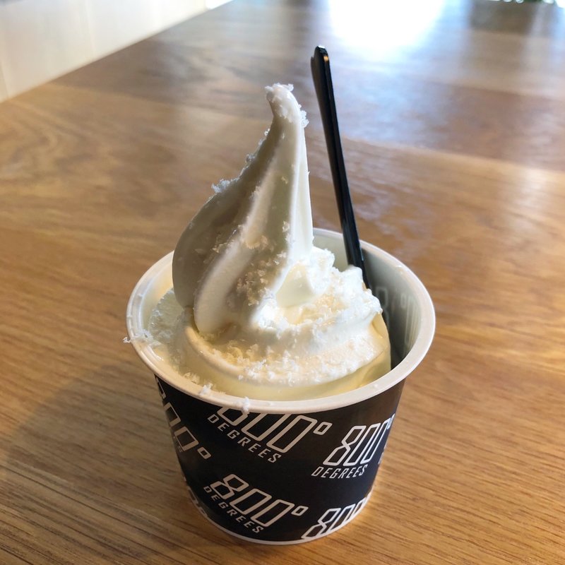 800°フロマージュブランソフトクリーム(800°DEGREES CRAFT BREW STAND)