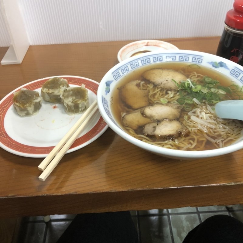 中華そば　シュウマイ(東來春)