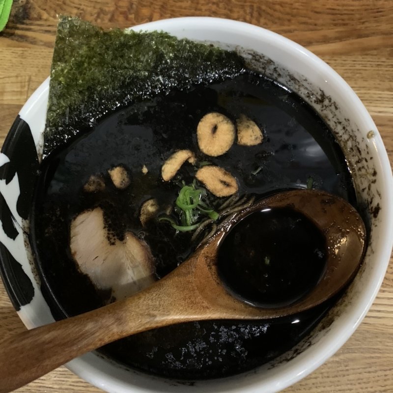 黒油ラーメン(らーめん ばっこ志)