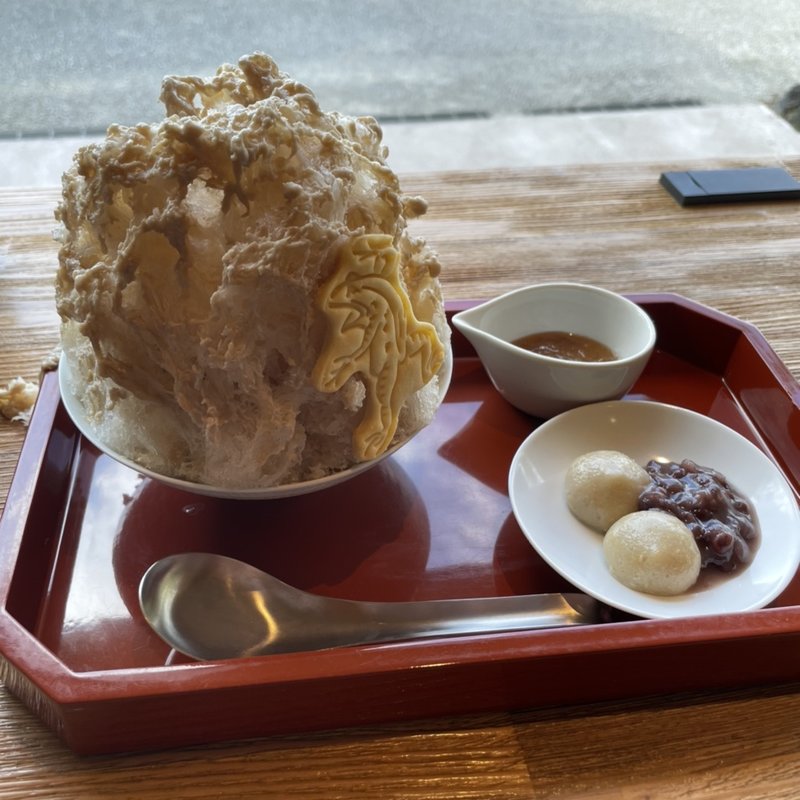 台湾風柑橘ざらりココナッツミルク(大濠テラス 八女茶と日本庭園と)