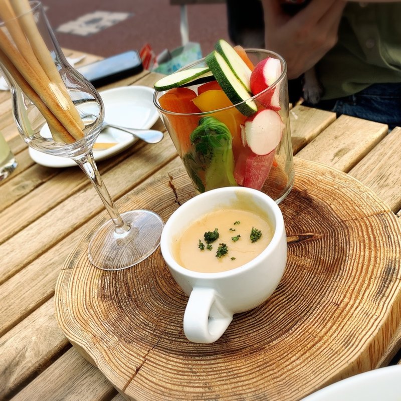 こだわりお野菜のバーニャカウダ(Italian kitchen VANSAN 香椎店)