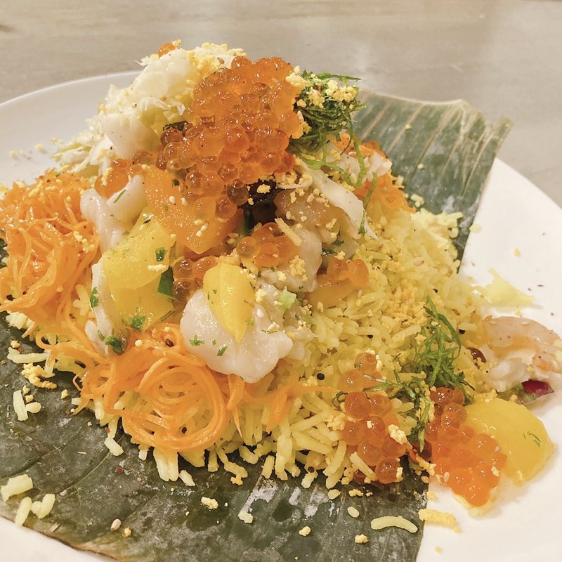 海宝ちらしカレー（3周年スペシャルメニュー）(TRUNK CAFE （トランク カフェ）)