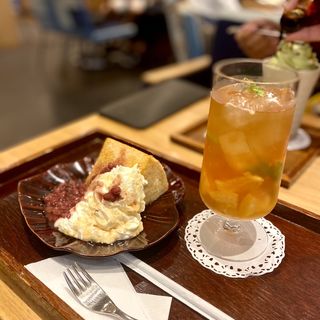 八朔の和紅茶(カフェ ソラーレ Tsumugi あべのsolaha店 （ツムギ）)