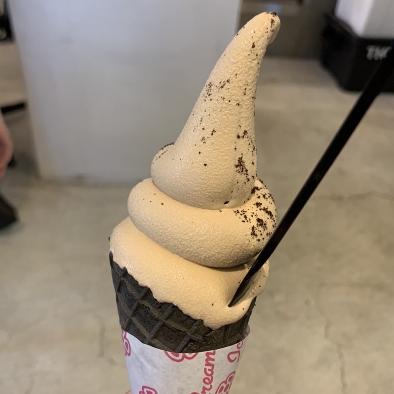 ローストコーヒーソフトクリーム(B portland coffee roastery)