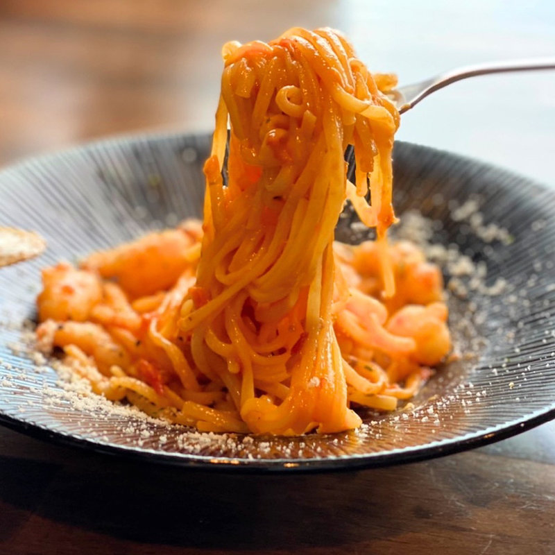 自家製トマトクリームパスタ(パスタ処 十兵衛)