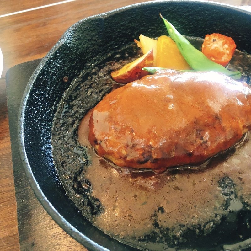 ランチコース(ハンバーグ)(ウッチーノ食堂)