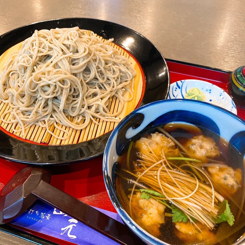 鯵さんがせいろ(手打ち蕎麦山元)