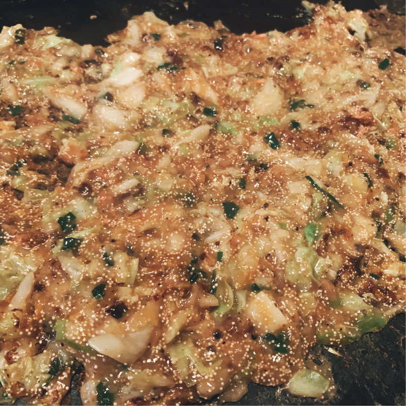 明太もんじゃ(炎のらいおん)