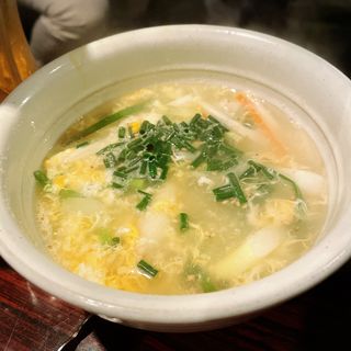 白スープ(魅惑の七輪 らんまん （ミワクノシチリンランマン）)
